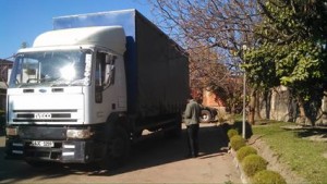 Oz Orphanage truck at OZ Kids International Orphanage. 